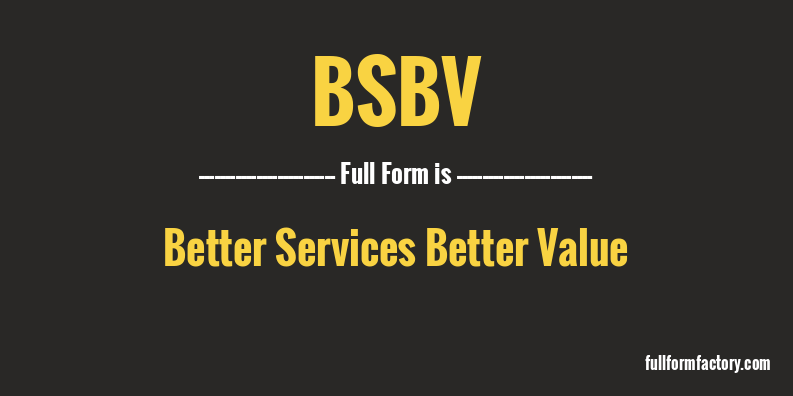 bsbv-full-form