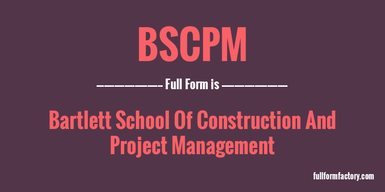 bscpm-full-form