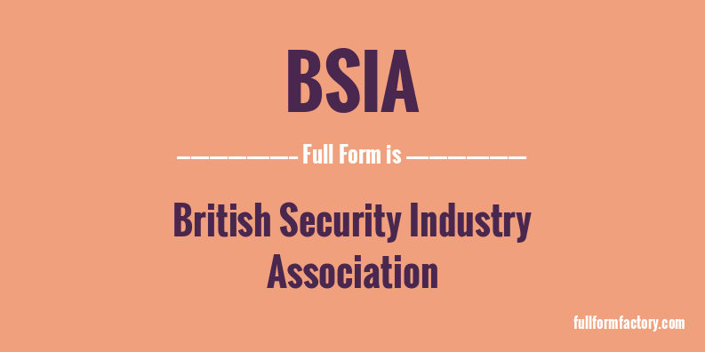 bsia-full-form