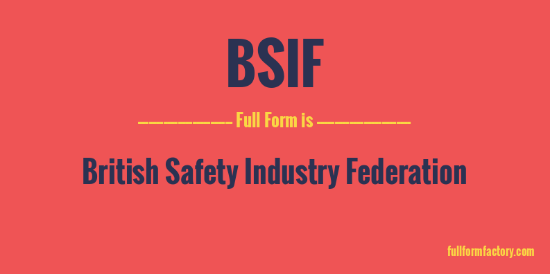 bsif-full-form