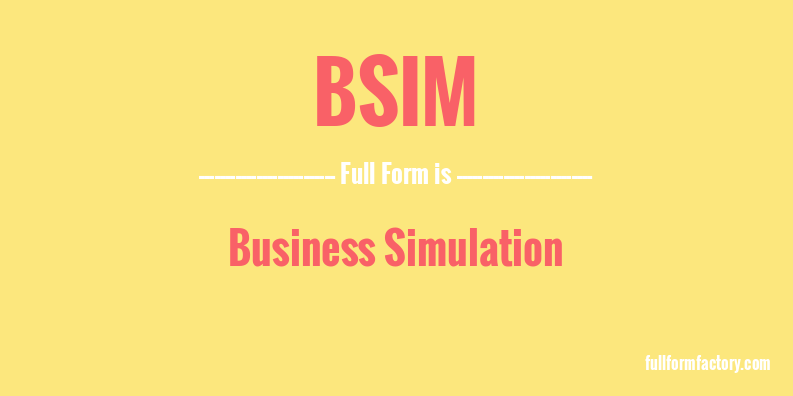 bsim-full-form