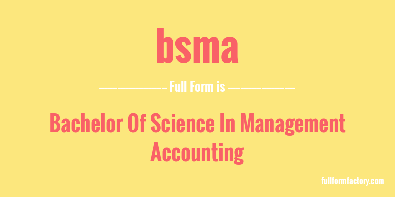 bsma-full-form