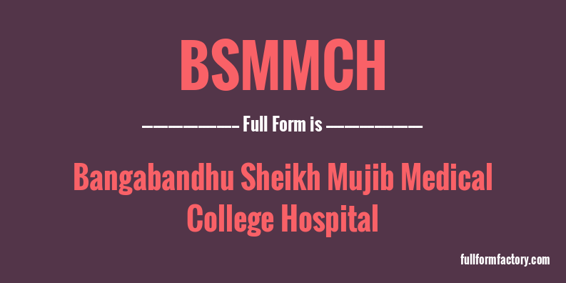 bsmmch-full-form