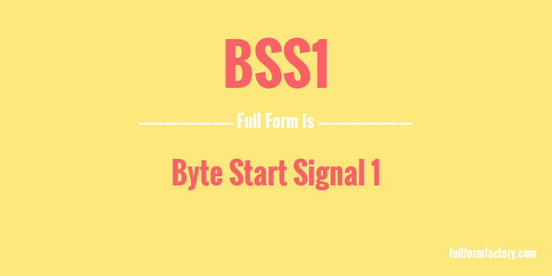 bss1-full-form