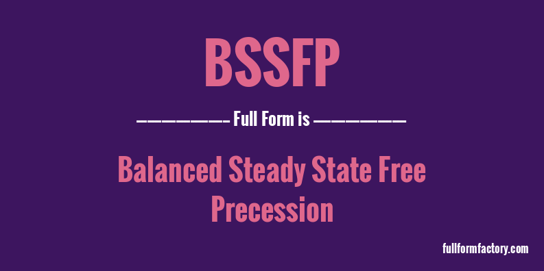 bssfp-full-form