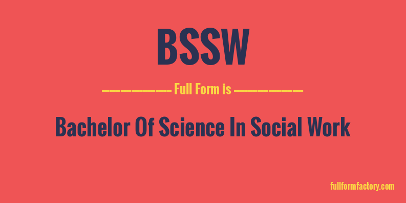 bssw-full-form