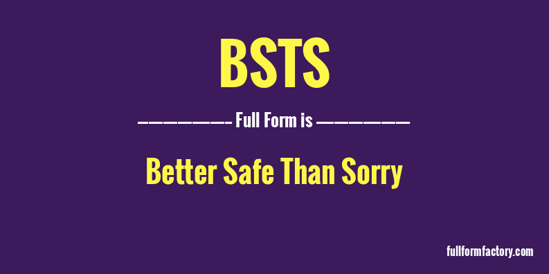 bsts-full-form