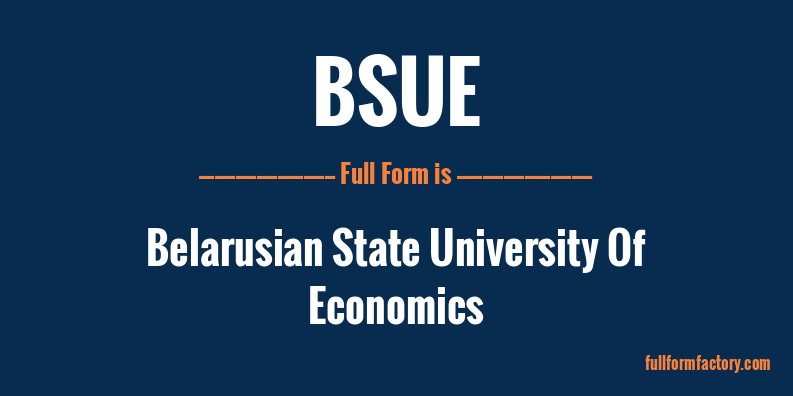 bsue-full-form