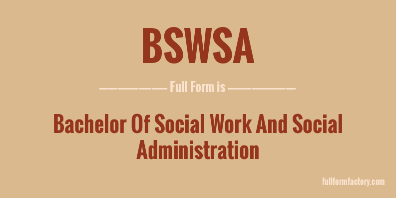 bswsa-full-form