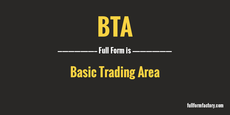 bta full form in travel