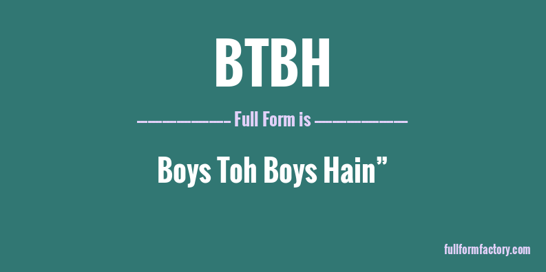 btbh-full-form