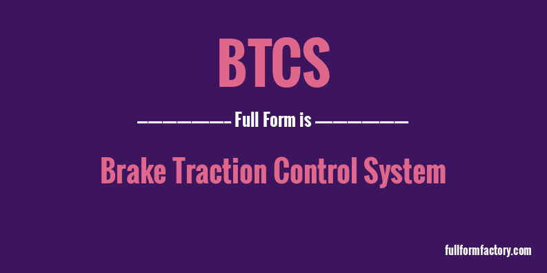 btcs-full-form