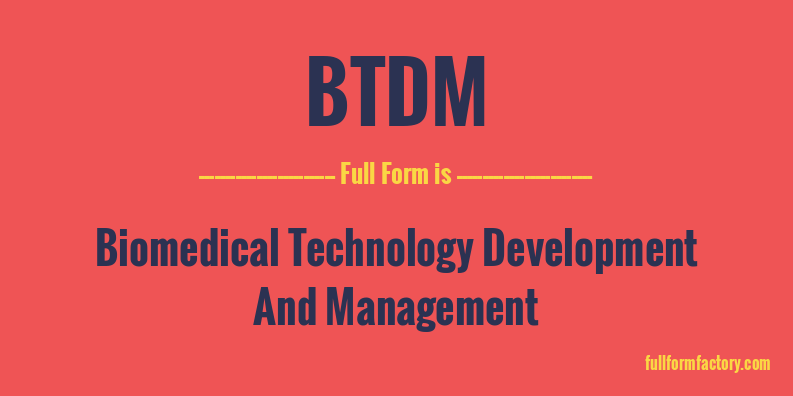 btdm-full-form