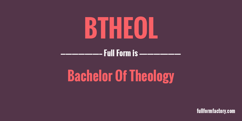 btheol-full-form