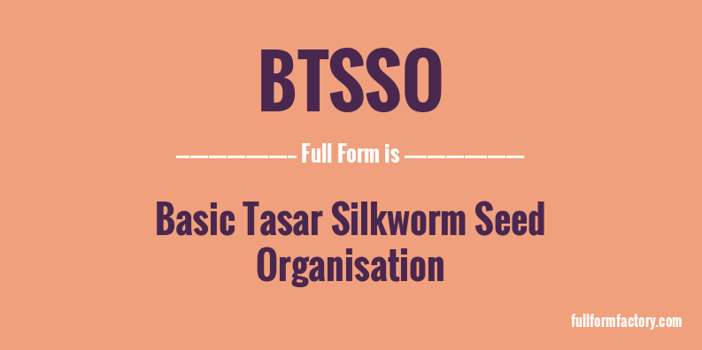 btsso-full-form