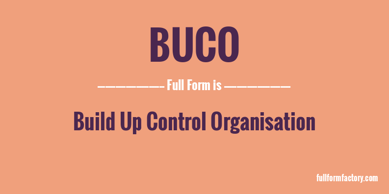 buco-full-form