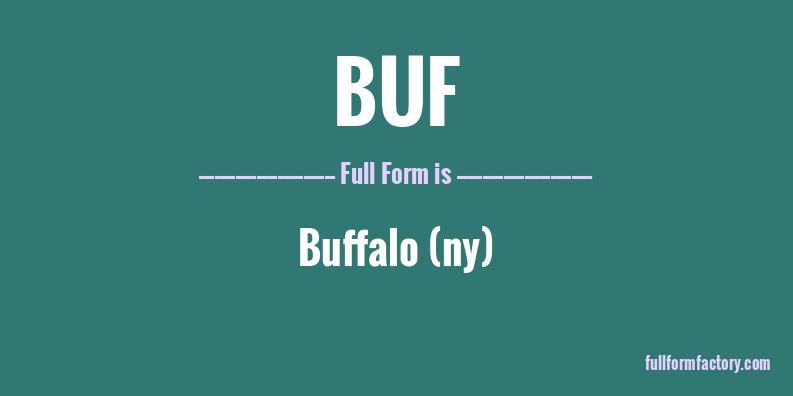 buf-full-form