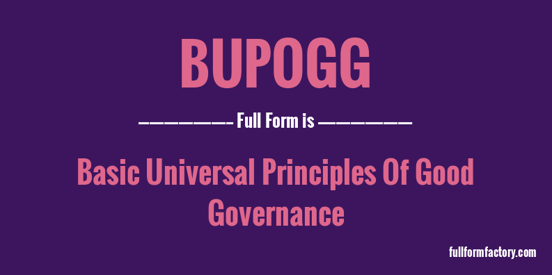 bupogg-full-form