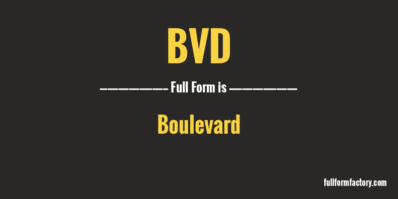 bvd-full-form