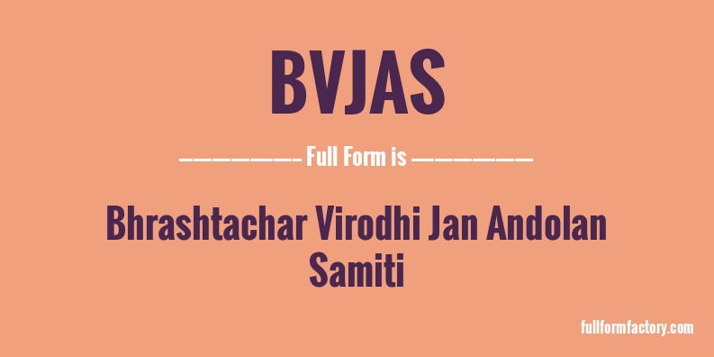 bvjas-full-form