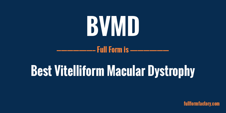 bvmd-full-form