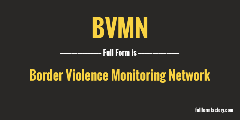 bvmn-full-form