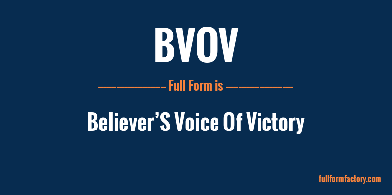 bvov-full-form