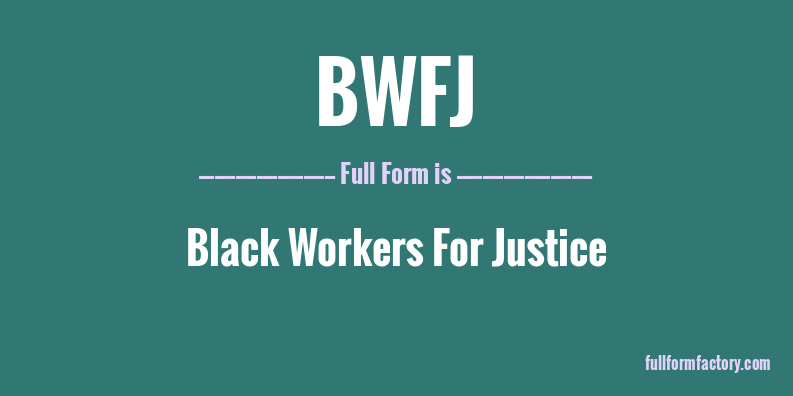 bwfj-full-form