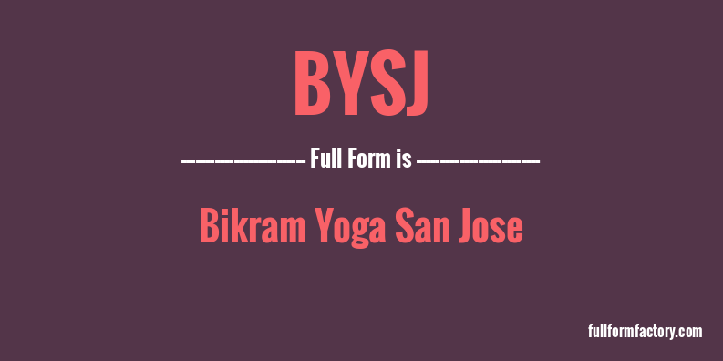bysj-full-form