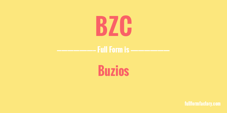 bzc-full-form