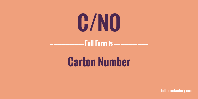 c/no-full-form