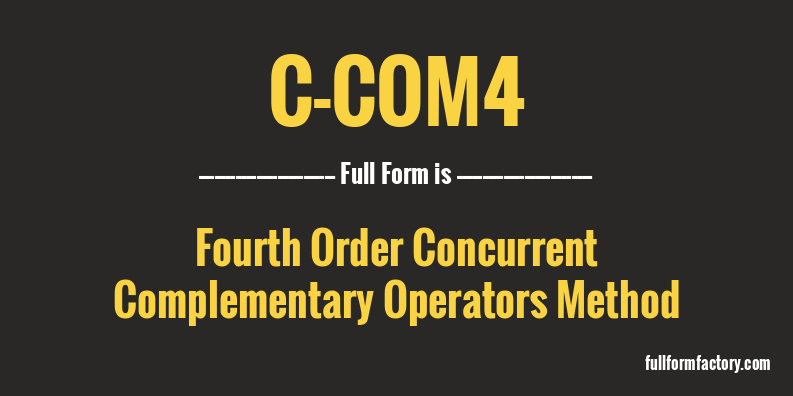 c-com4-full-form