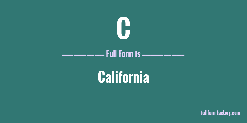 c-full-form