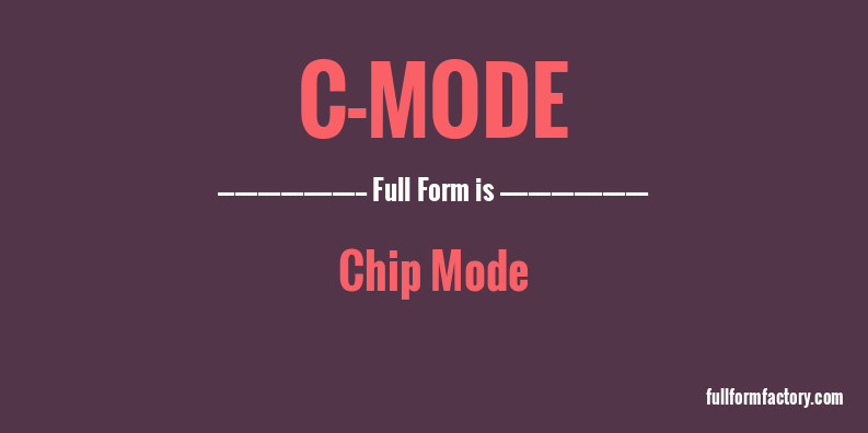 c-mode-full-form