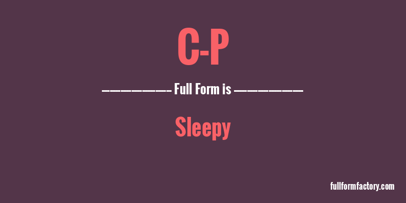 c-p-full-form