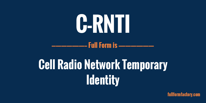 c-rnti-full-form