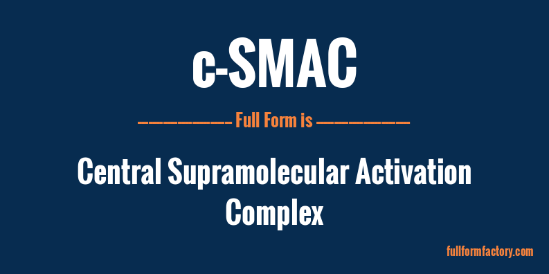 c-smac-full-form