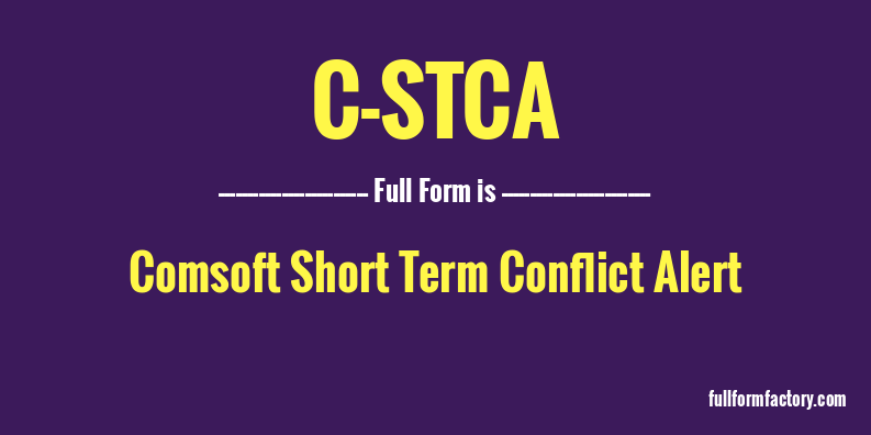 c-stca-full-form