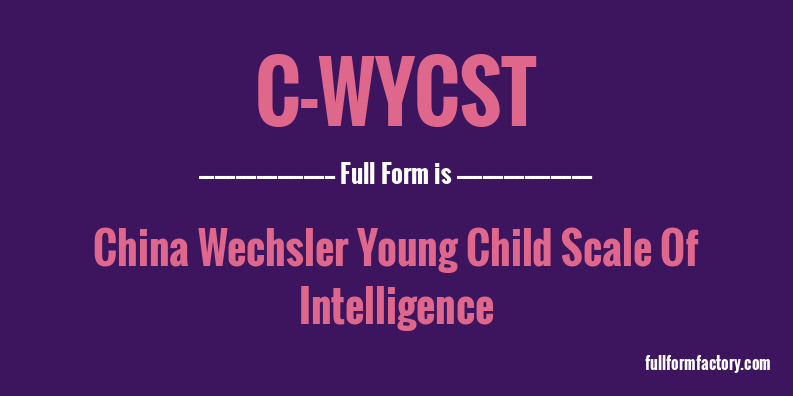 c-wycst-full-form