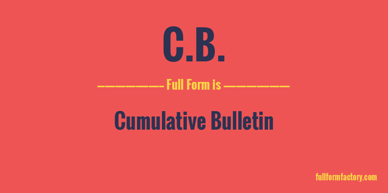c.b.-full-form