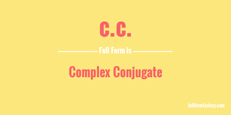 c.c.-full-form