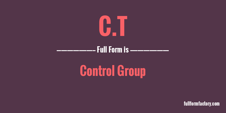 c.t-full-form