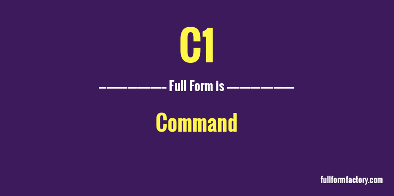 c1-full-form
