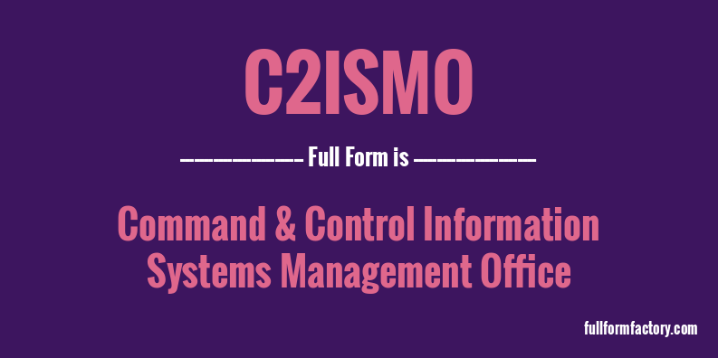 c2ismo-full-form