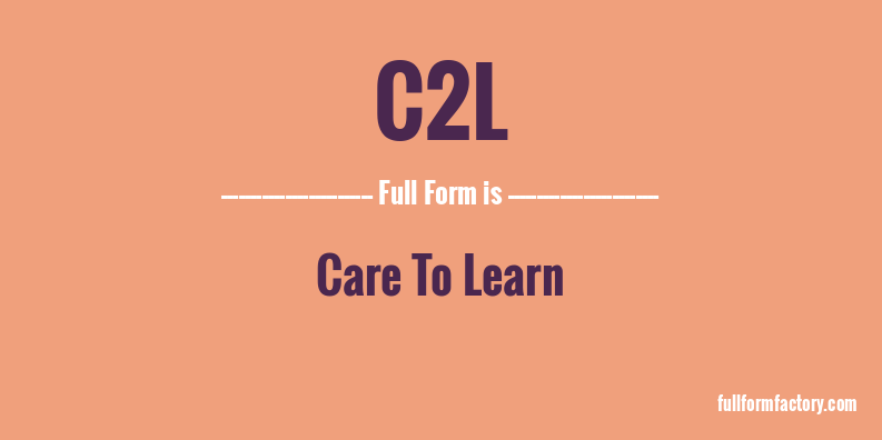 c2l-full-form