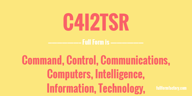 c4i2tsr-full-form