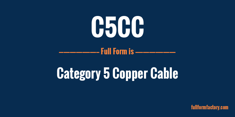 c5cc-full-form
