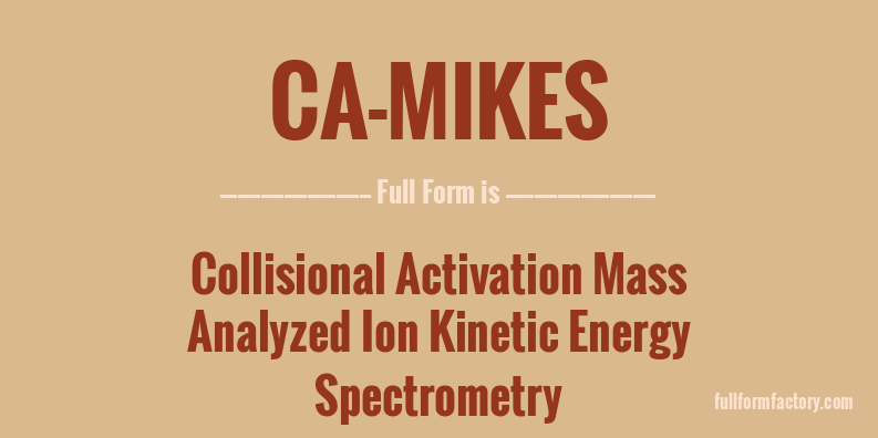 ca-mikes-full-form