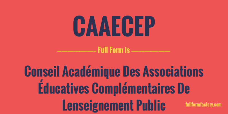 caaecep-full-form