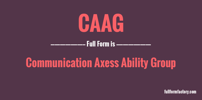 caag-full-form